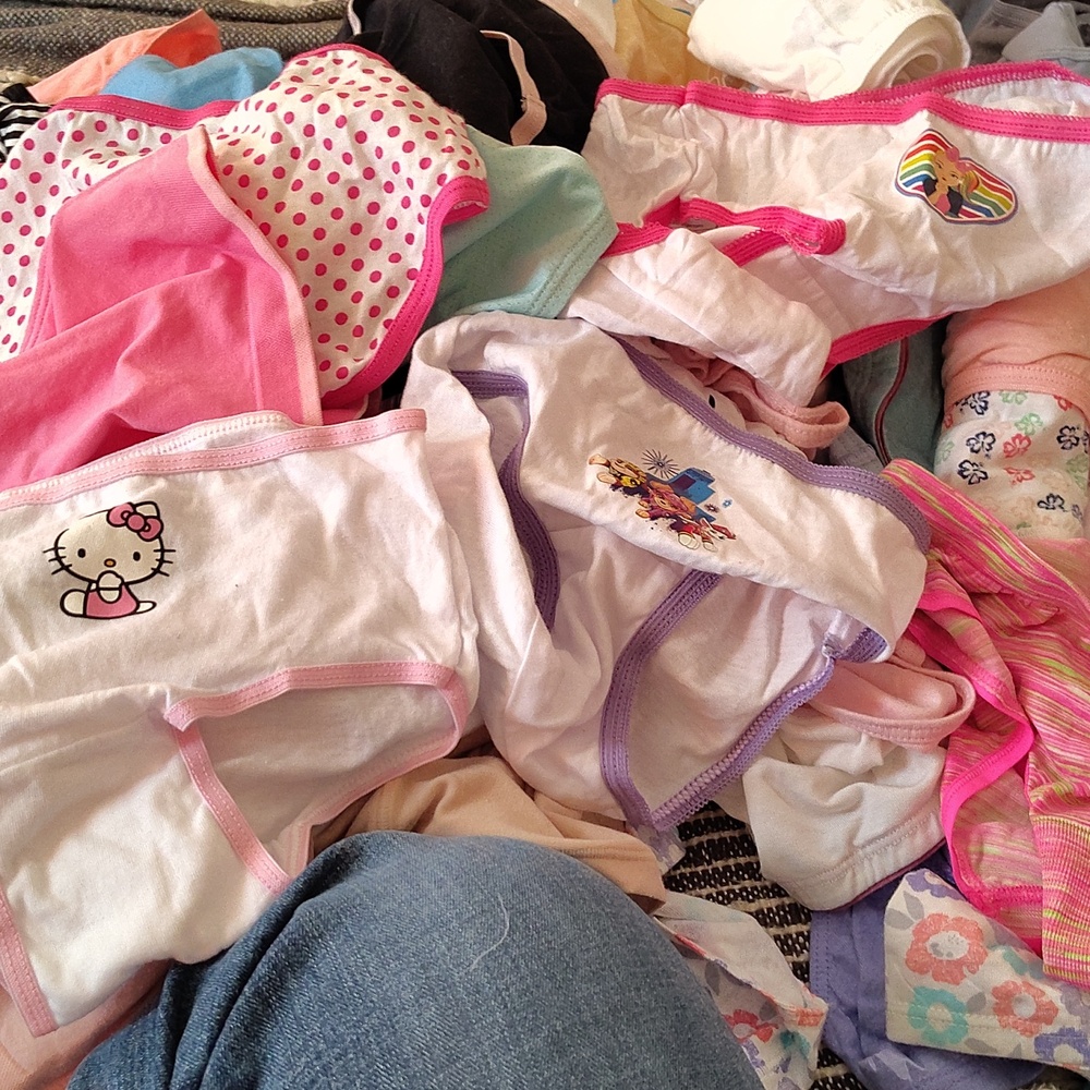 Teen/Child  Hello Kitty Underwear+Cat And Jack+ Hanes- New! Lot Of Over 150 Mix